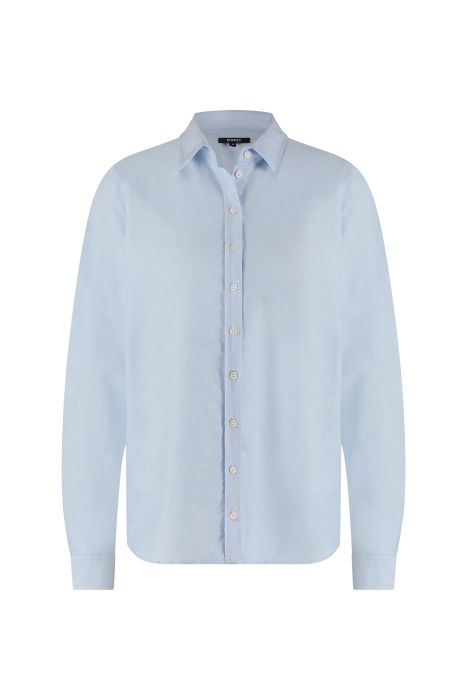 MAE BLOUSE Licht Blauw