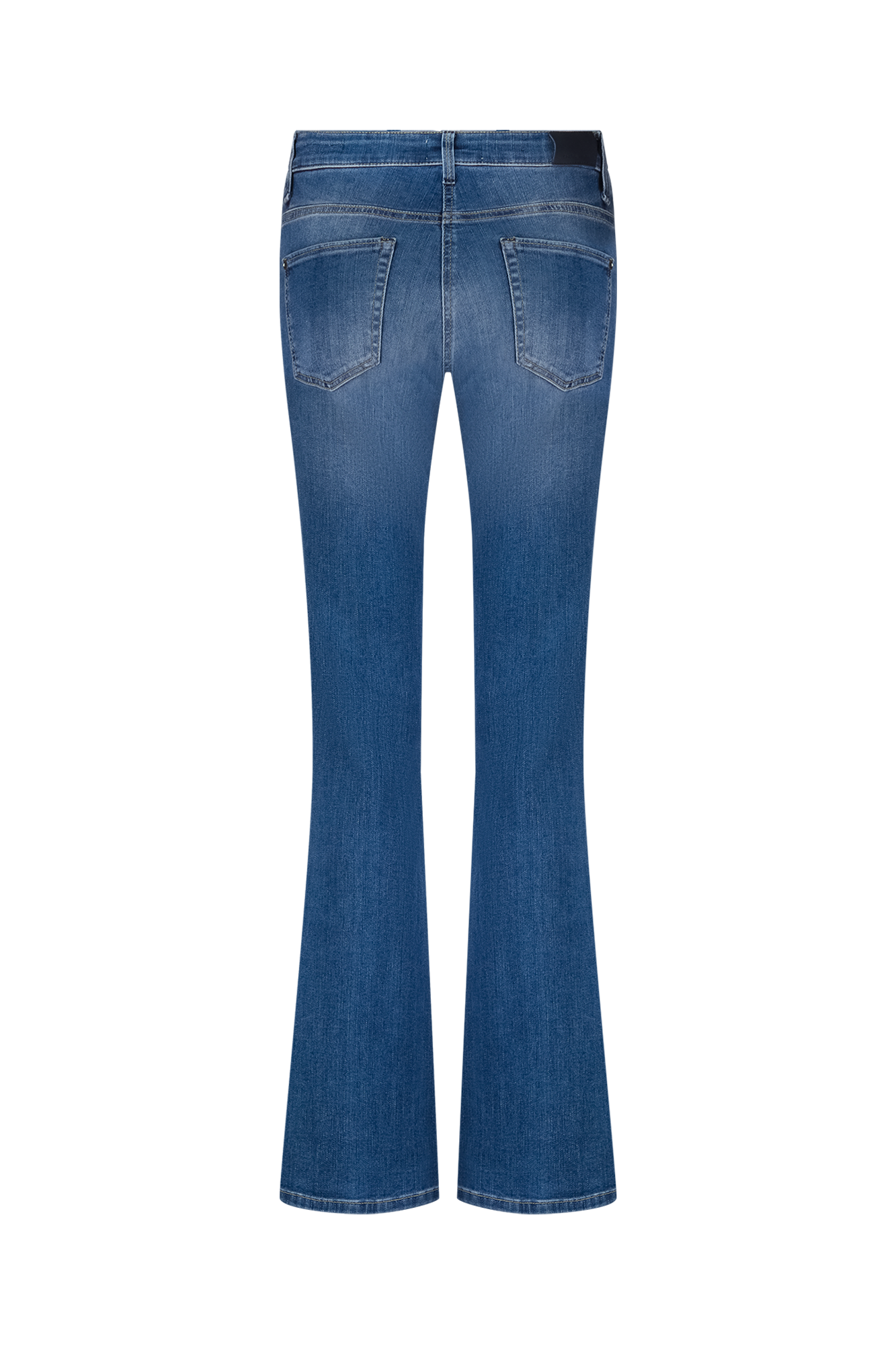 Paris Flared Denim Blauw Wash