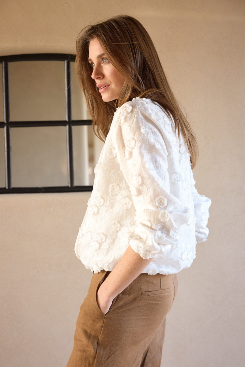 Nelin Blouse Off-white