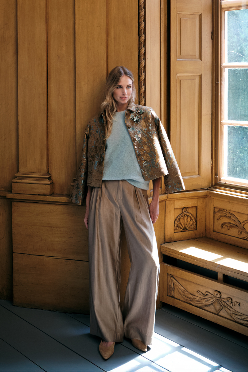 Renza Jasje Camel Print