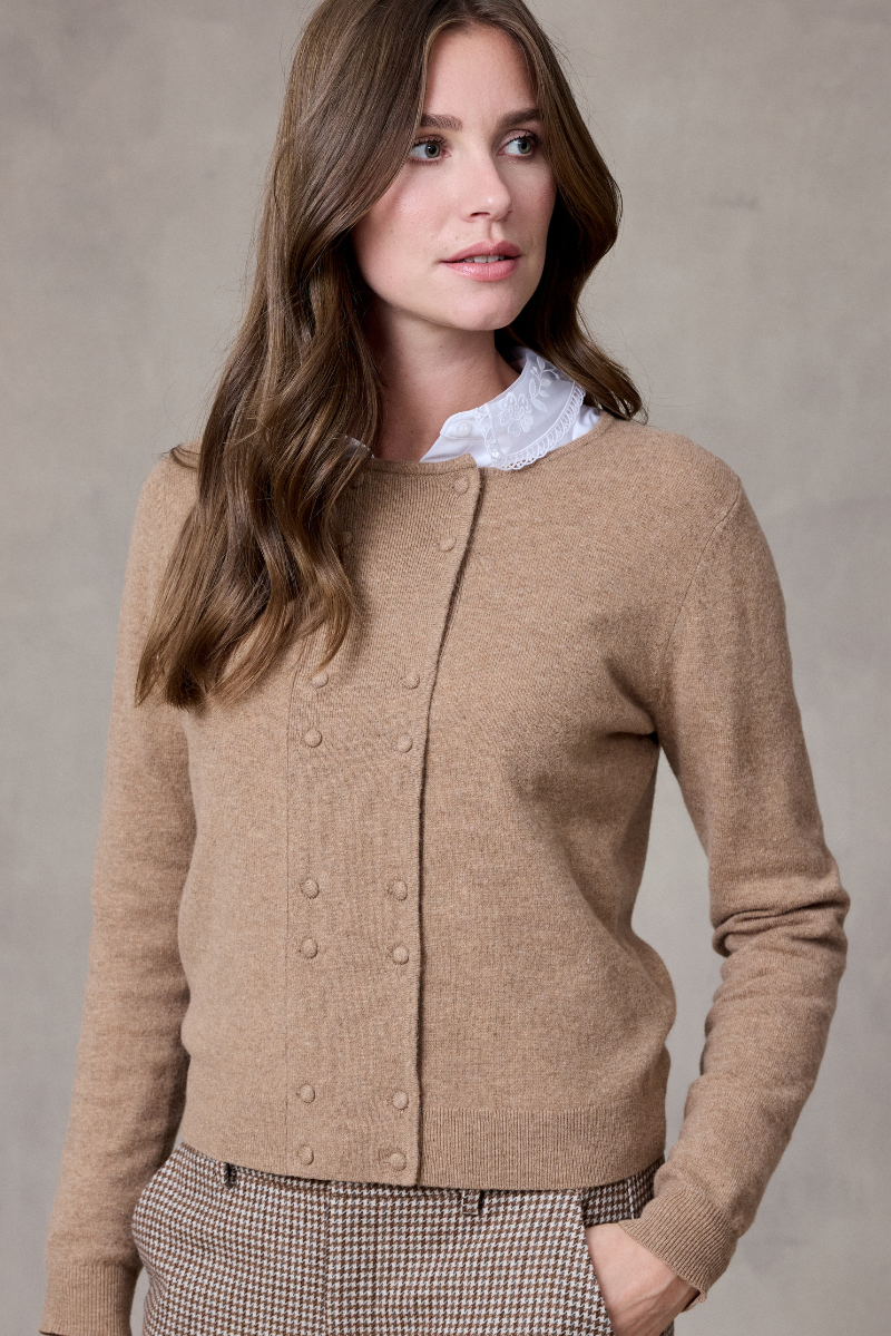 Kila Cardigan Camel