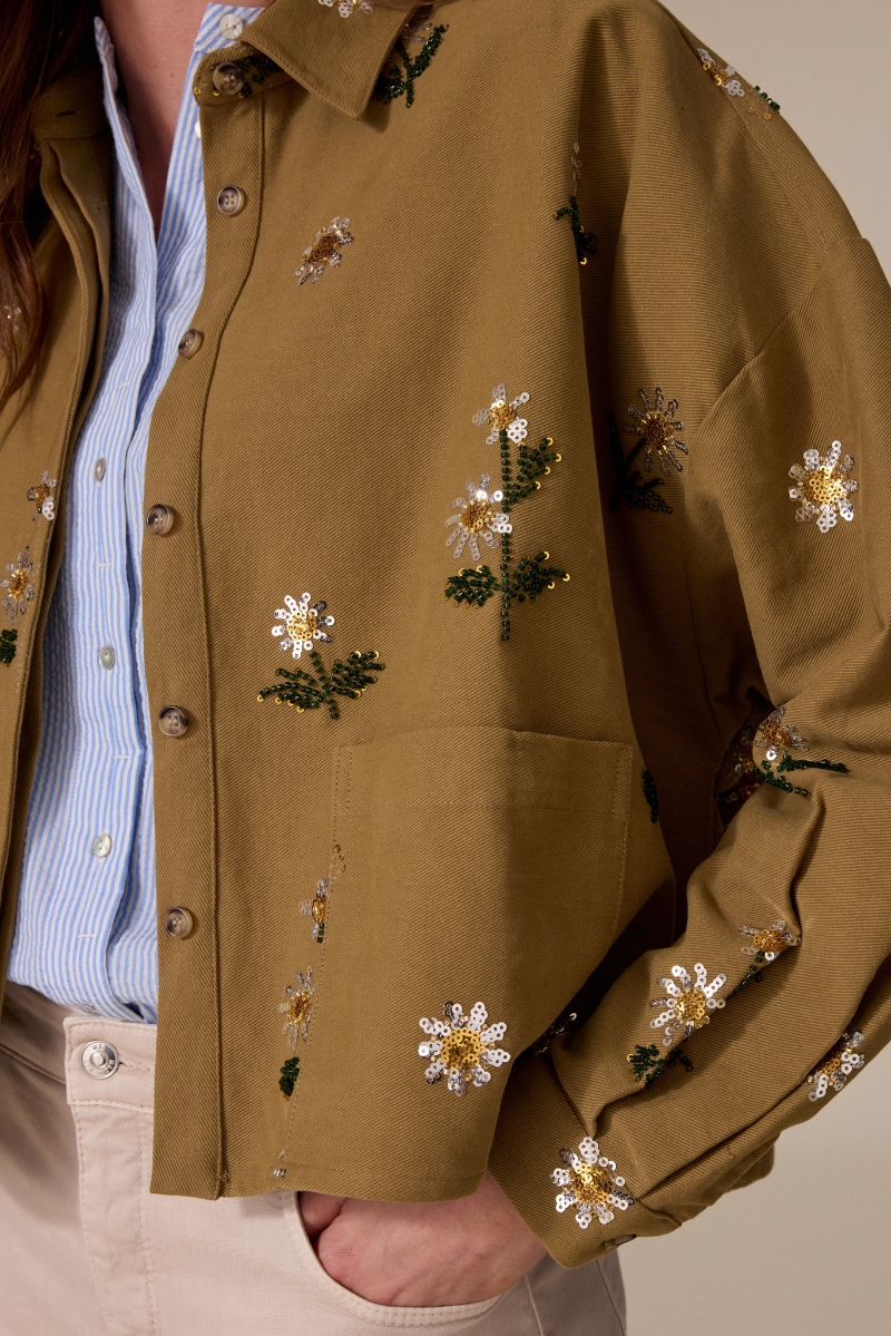 Laura Veste Vert Foncé