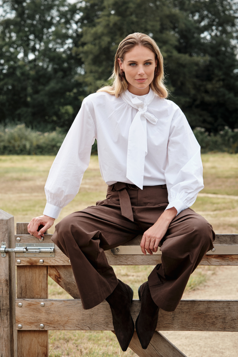Liva Blouse Wit