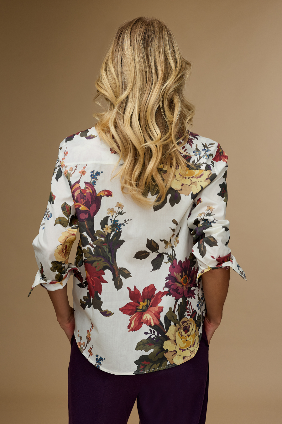 Mayla Blouse Off-white Print