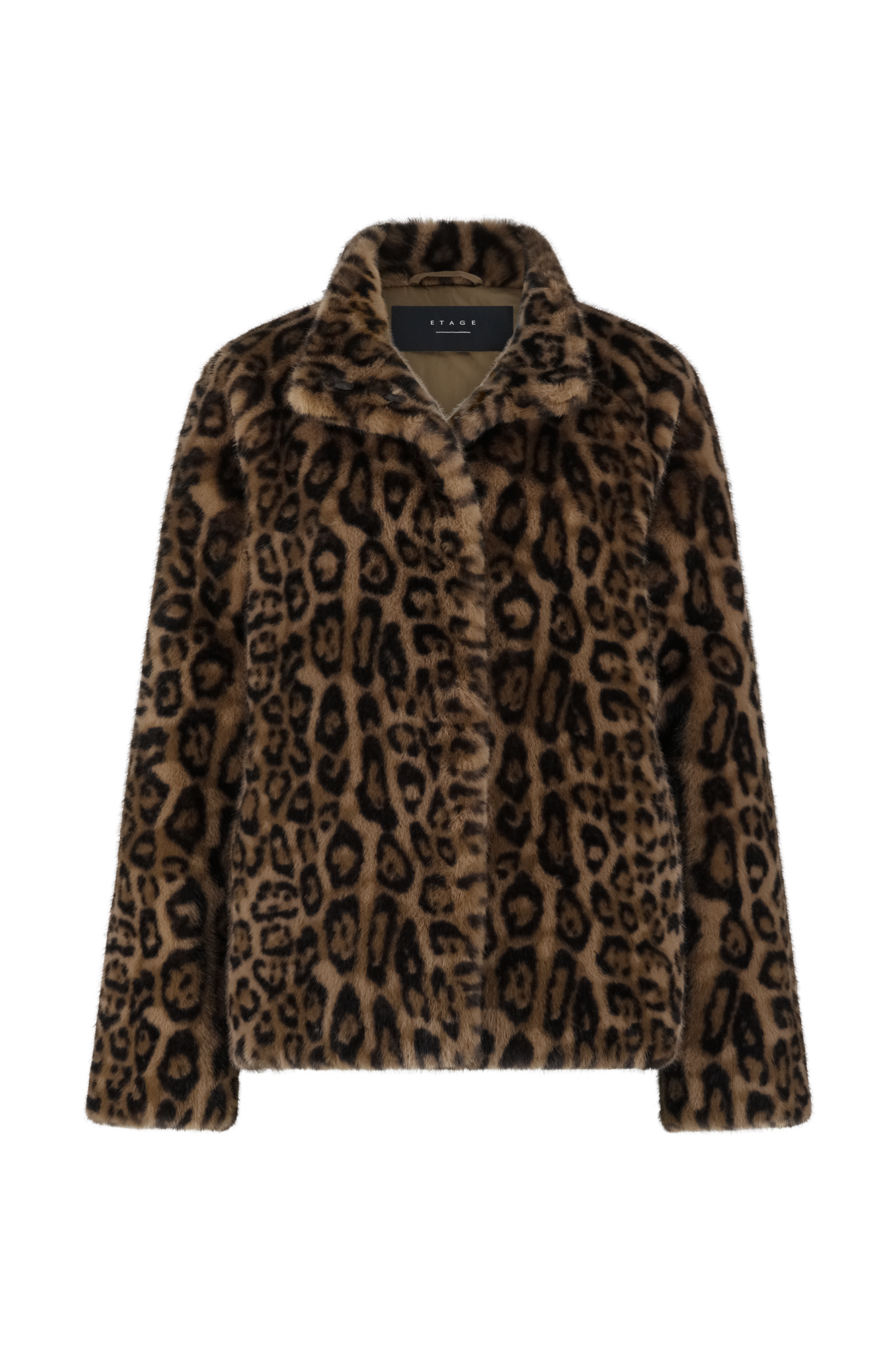 Leopard Jasje Bruin Print