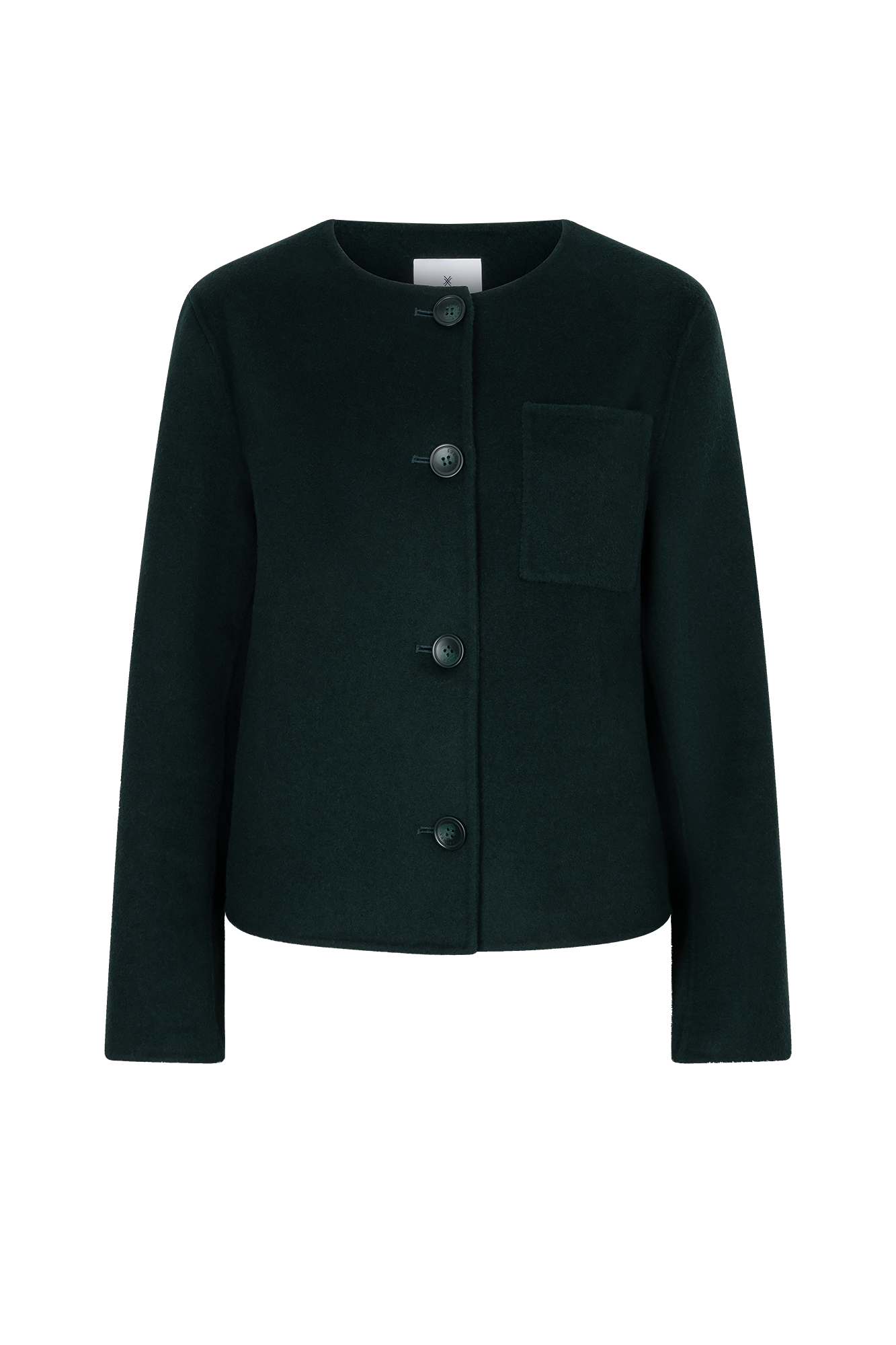 Josefien Veste Vert Foncé