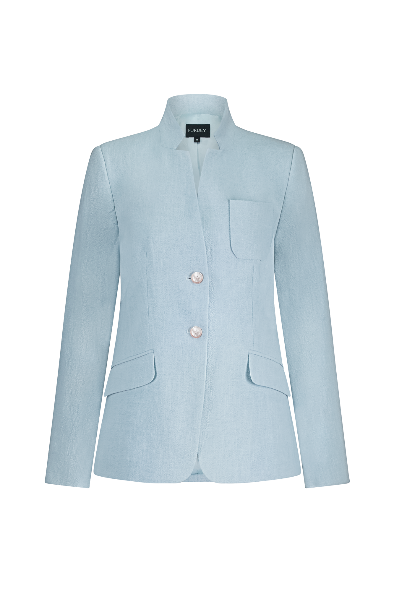 Iris Blazer Licht Blauw