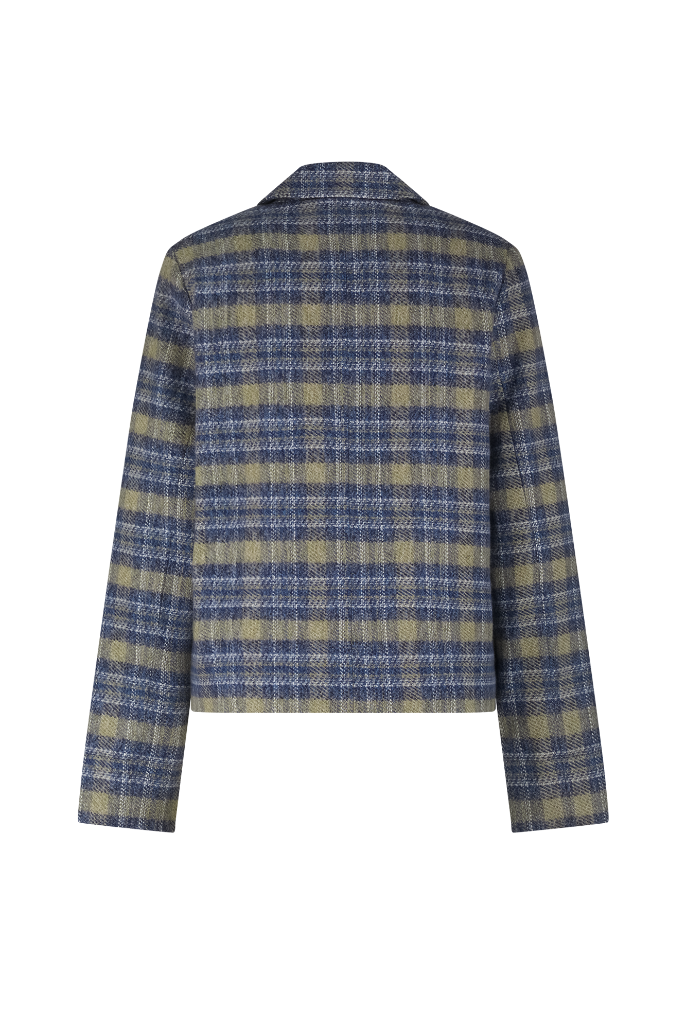 Olana Blazer Blauw Ruit