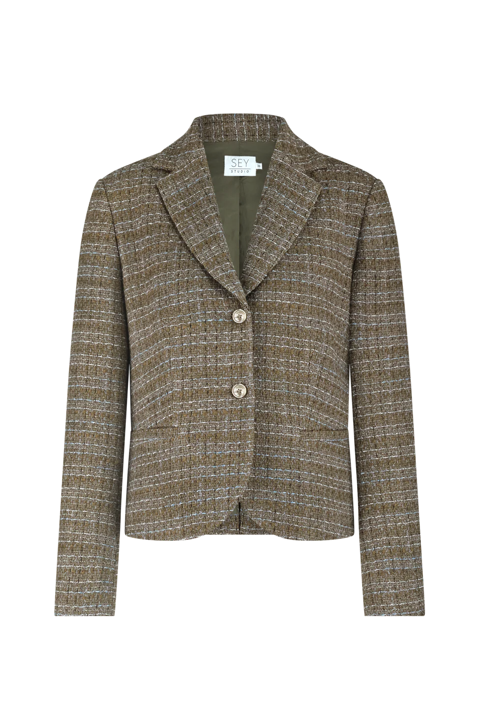 Gella Blazer Bruin Print