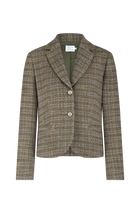 Gella Blazer Marron Imprimé