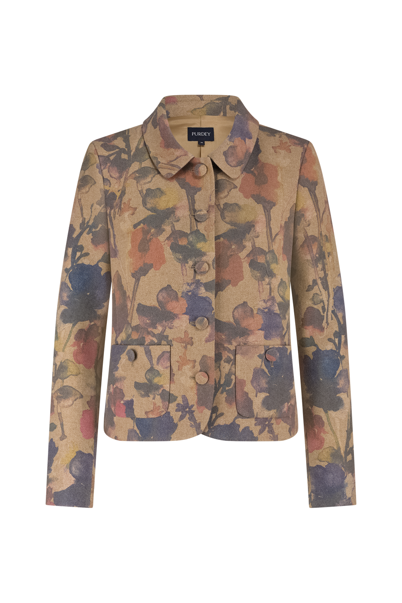 Josie Blazer Zand Print