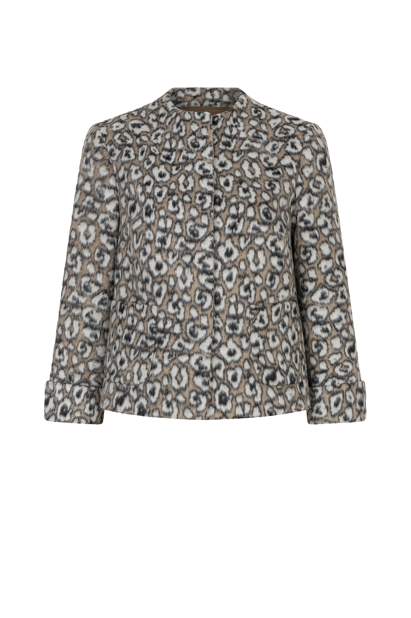 Jitske Blazer Bruin Print