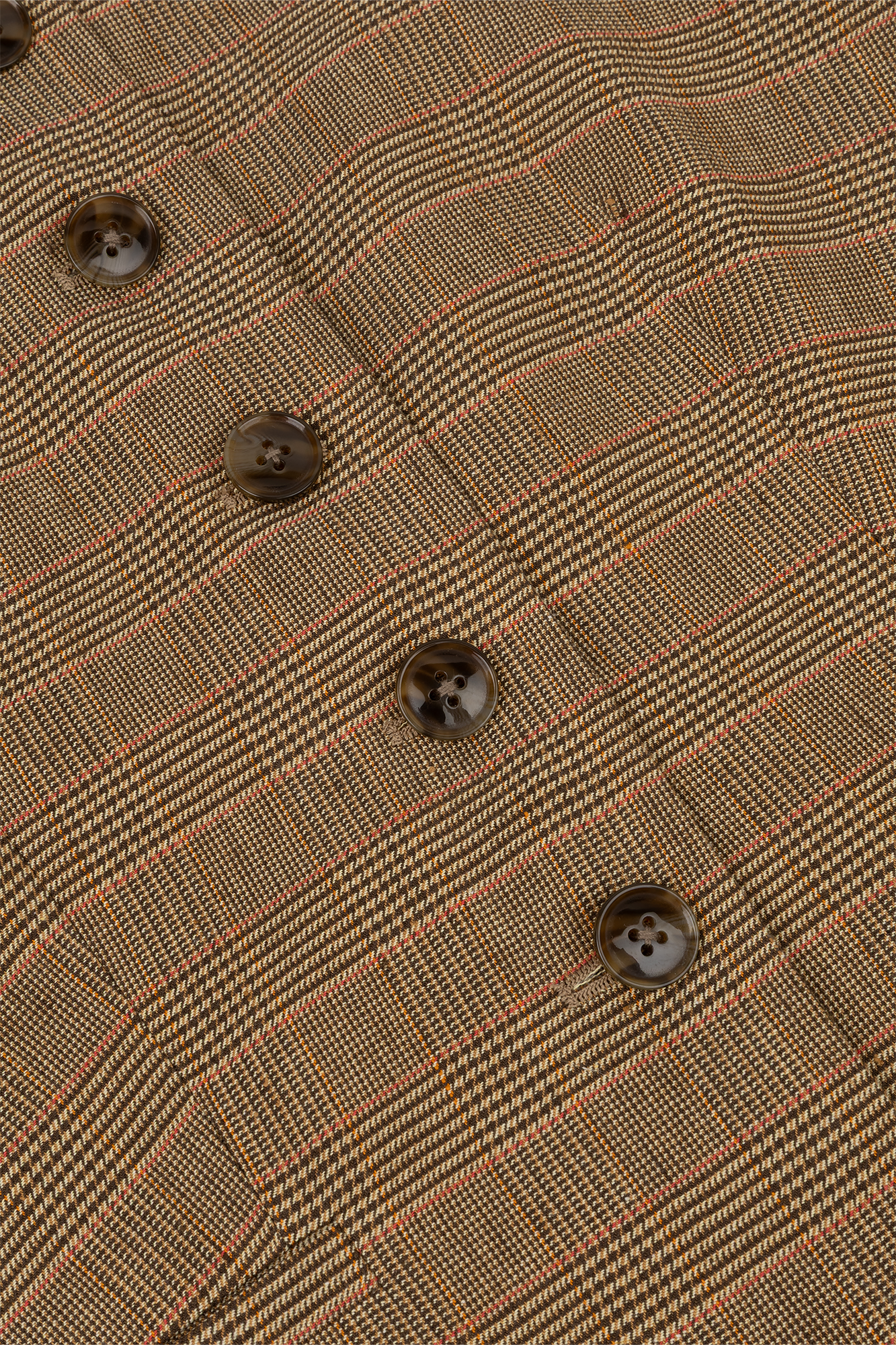 Kaat Blazer Zand Print