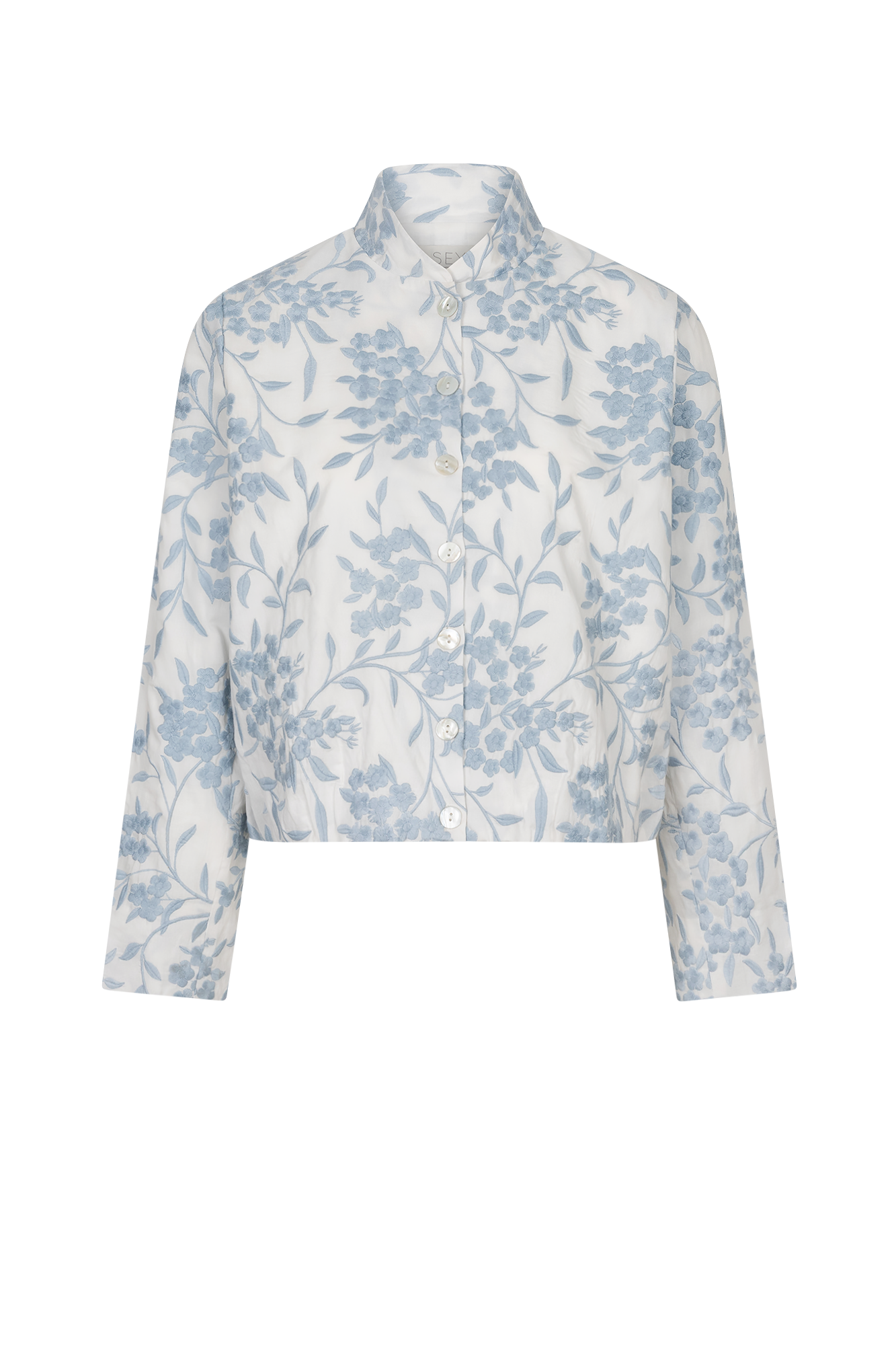 Katie Jasje Blauw Print