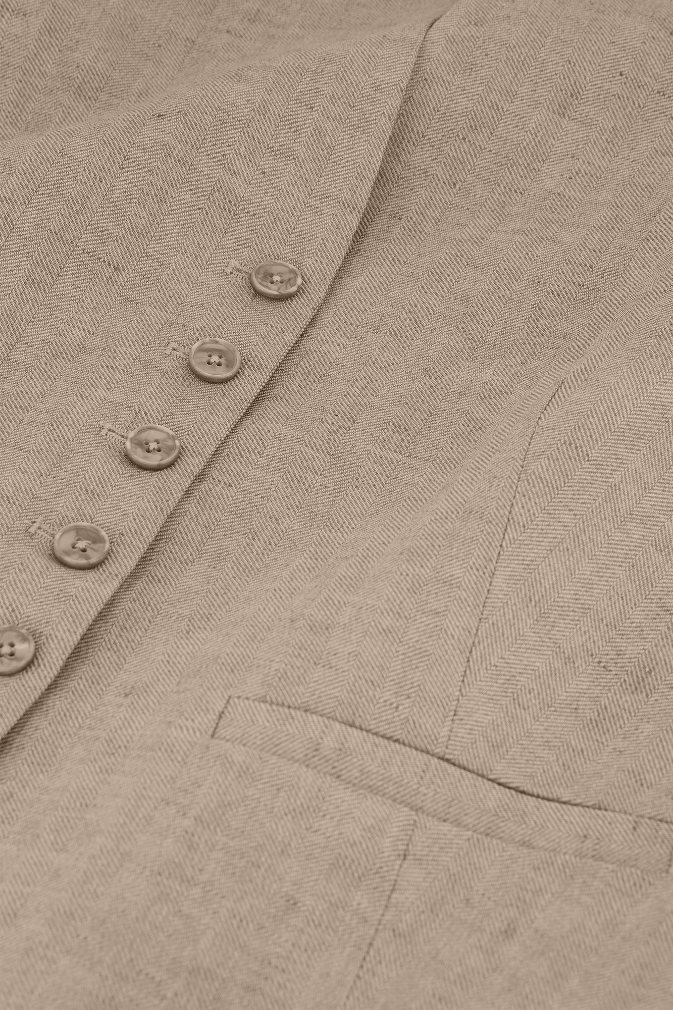 Ivy Gilet Zand