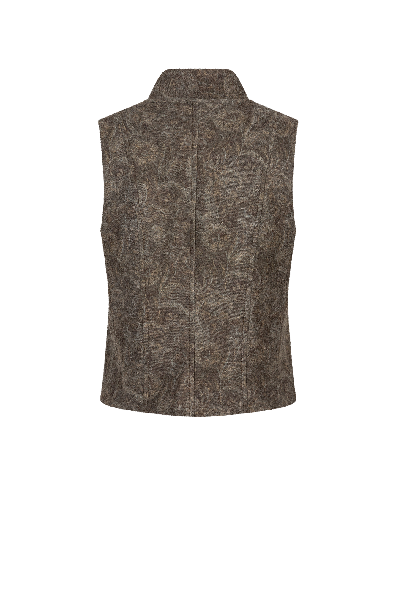 Fredje Gilet Zand Print