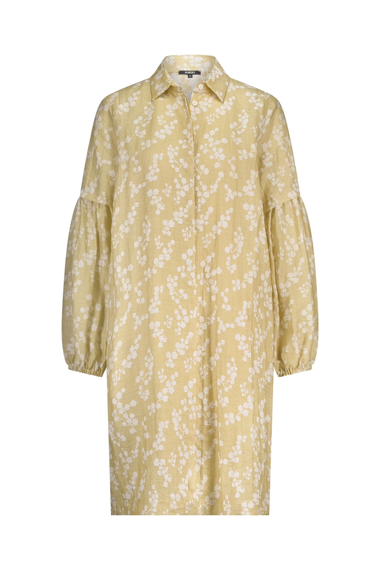 Phallon Jurk Geel Print