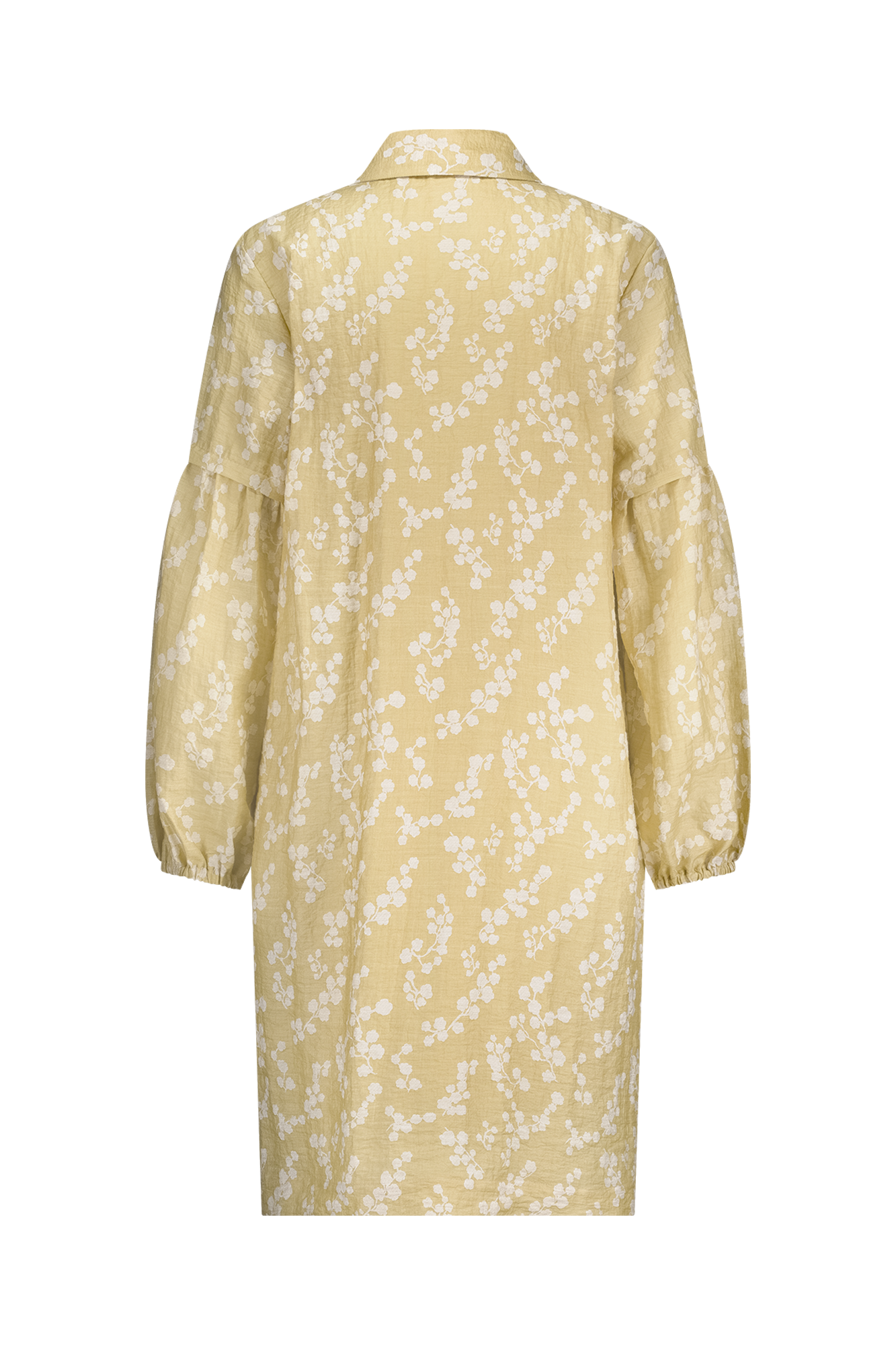 Phallon Jurk Geel Print