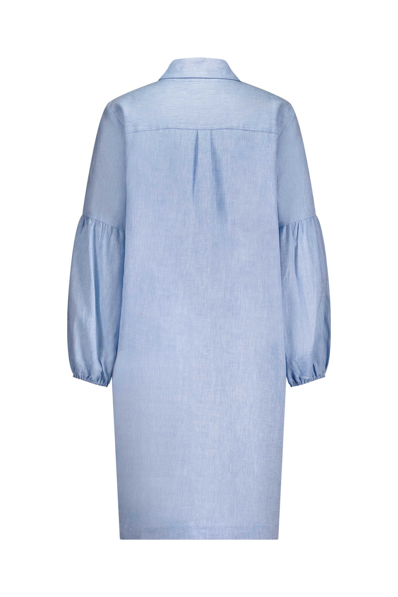 Pepita Jurk Licht Blauw