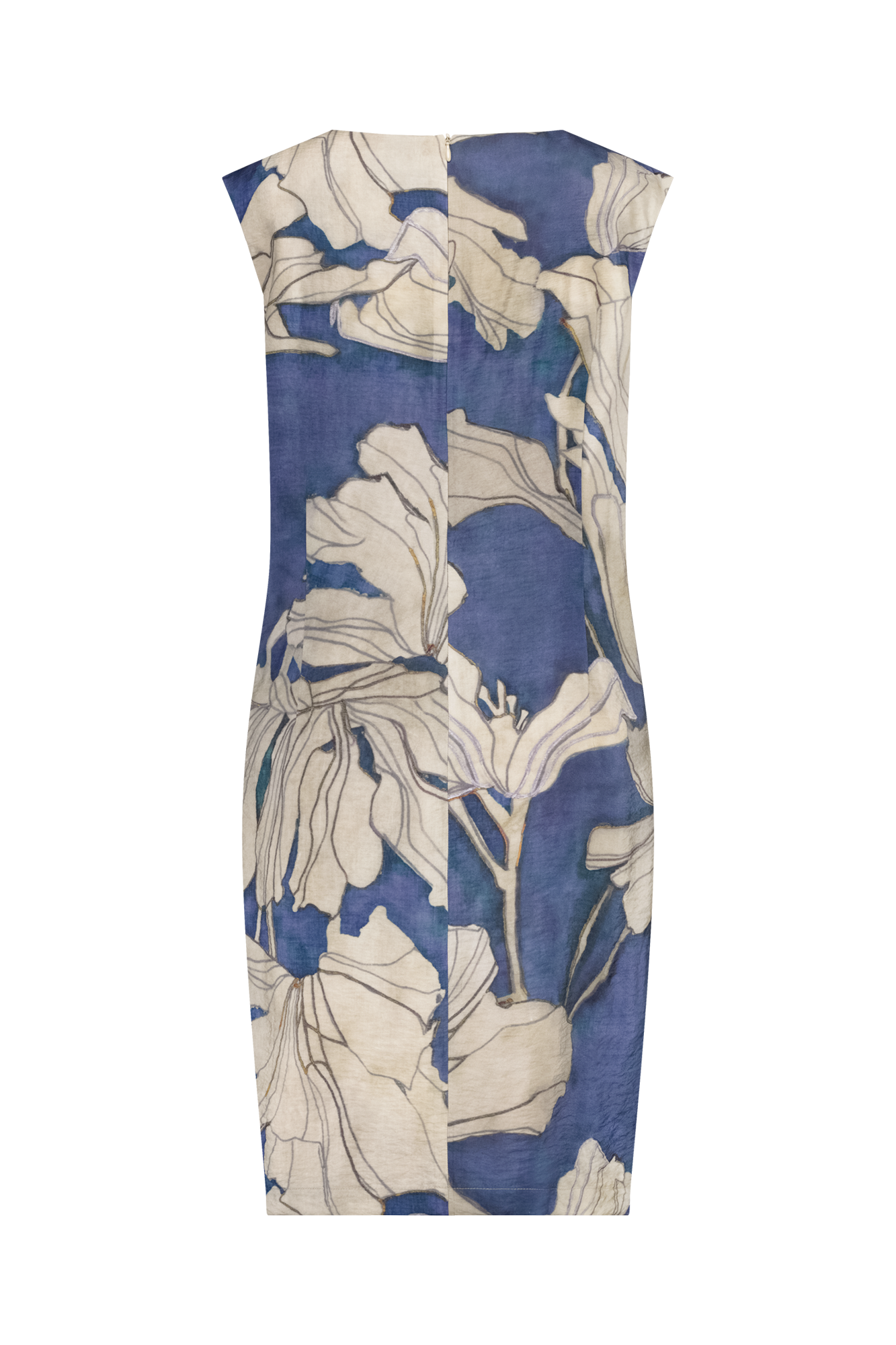 Nira Jurk Blauw Print