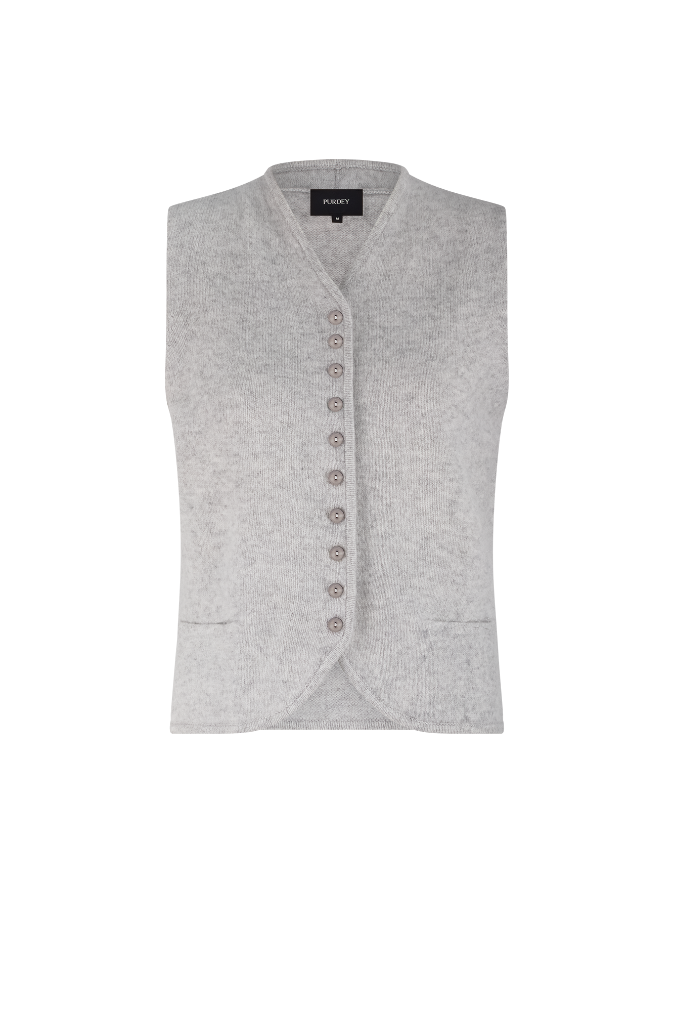 Kiara Gilet Licht Grijs