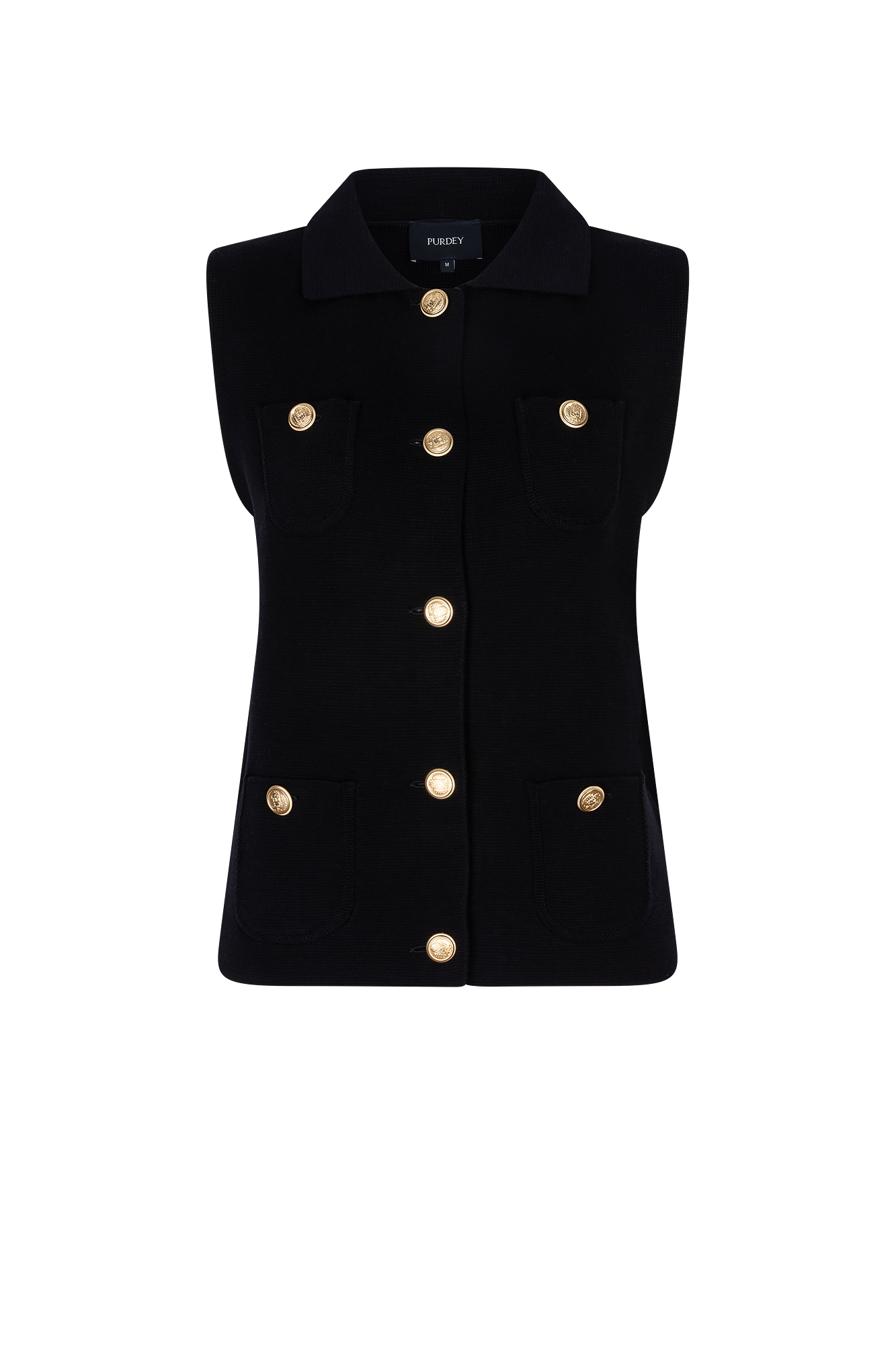 Lisa Gilet Marine-navy