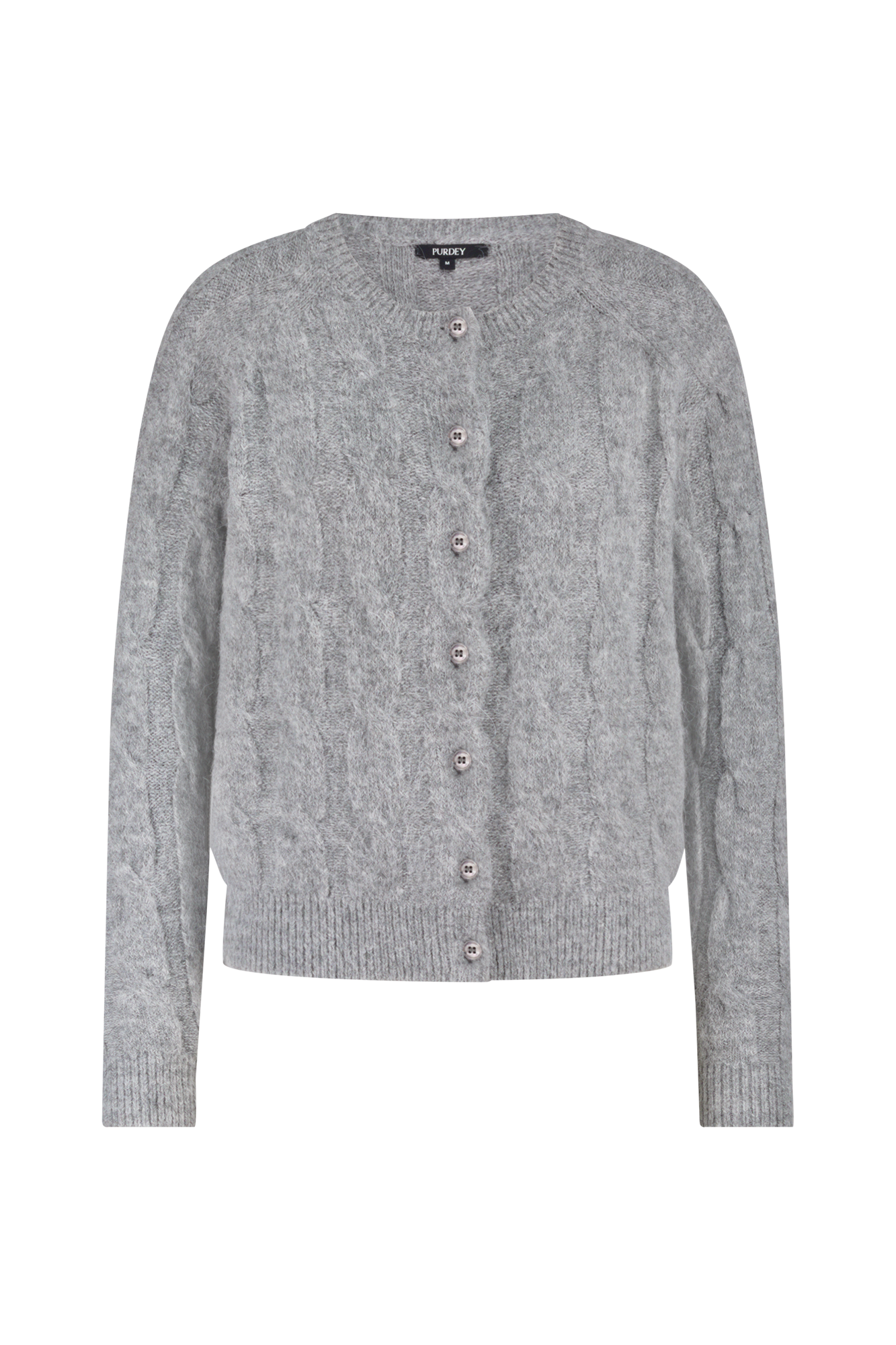 Liselot Vest Licht Grijs