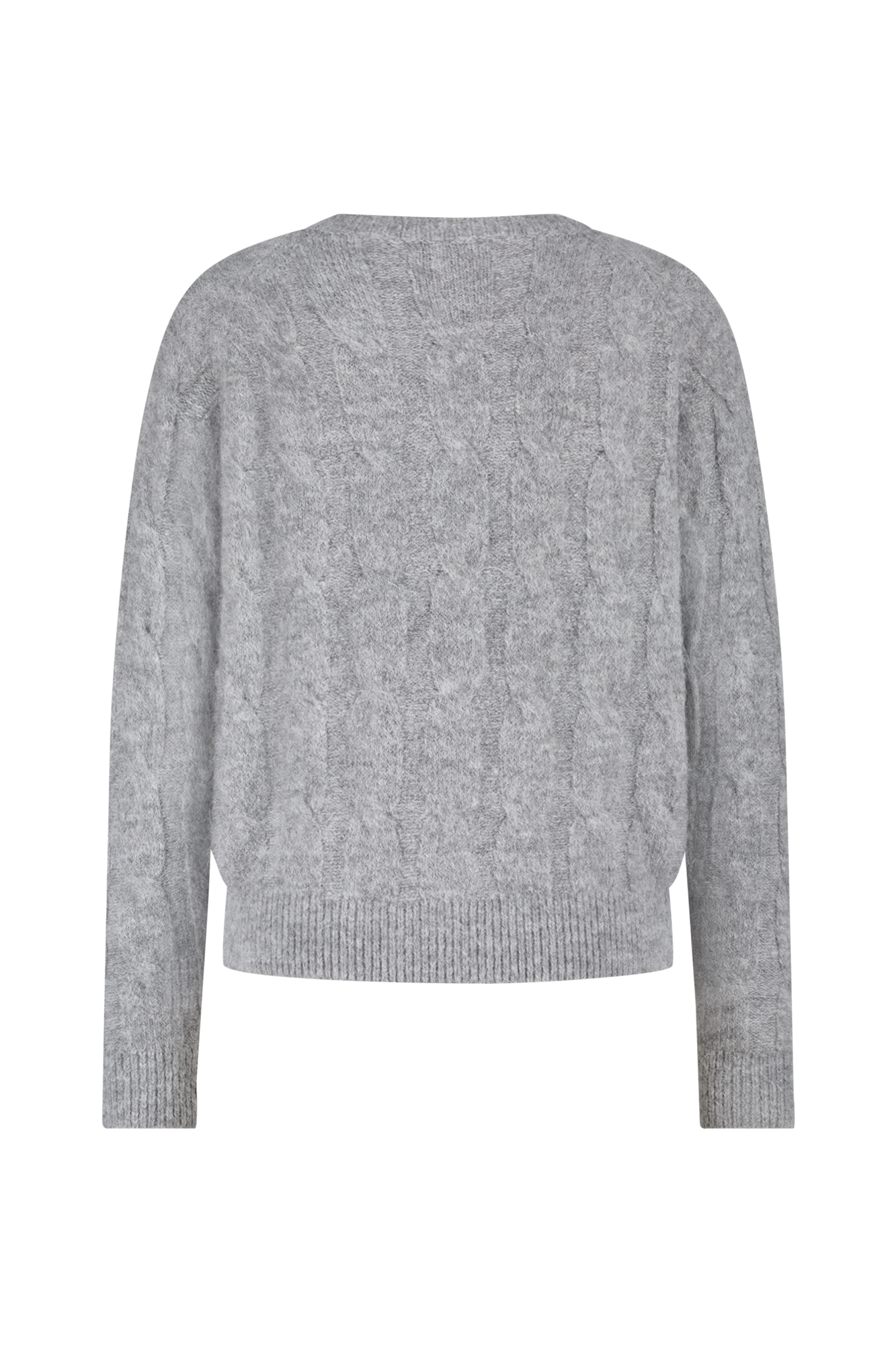 Liselot Vest Licht Grijs