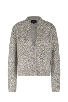 Lilly Vest Zand Print