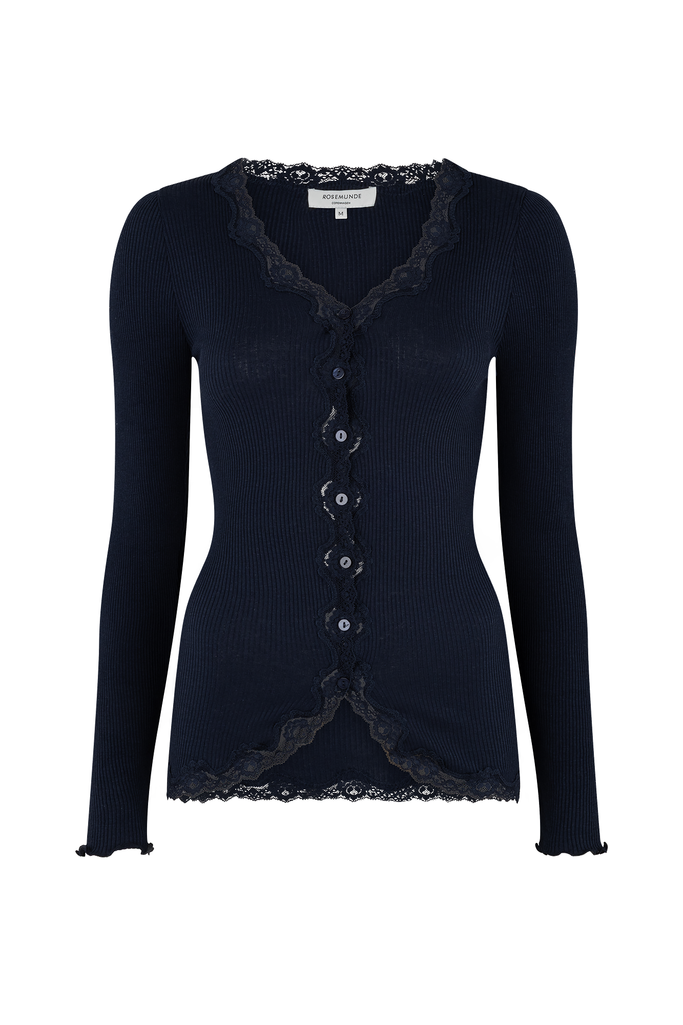 Babette V-neck Vest Marine-navy