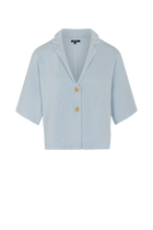 Mabel Vestjas Licht Blauw