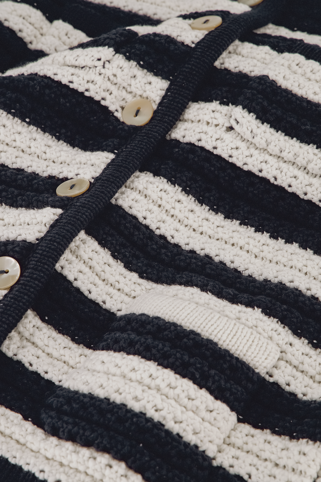 Kimber Vestjas Marine-navy Print