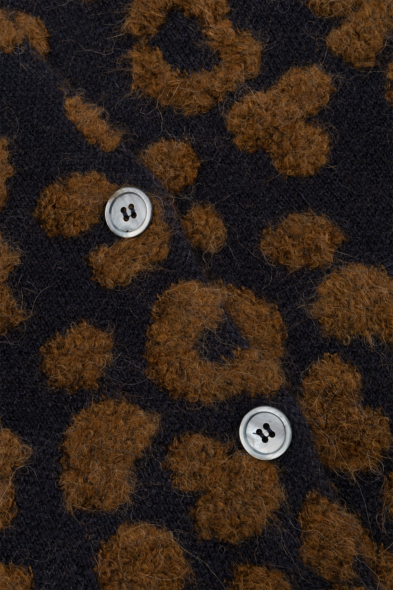 Marlon Vestjas Marine-navy Print