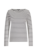 Marije Top Marine-navy Print
