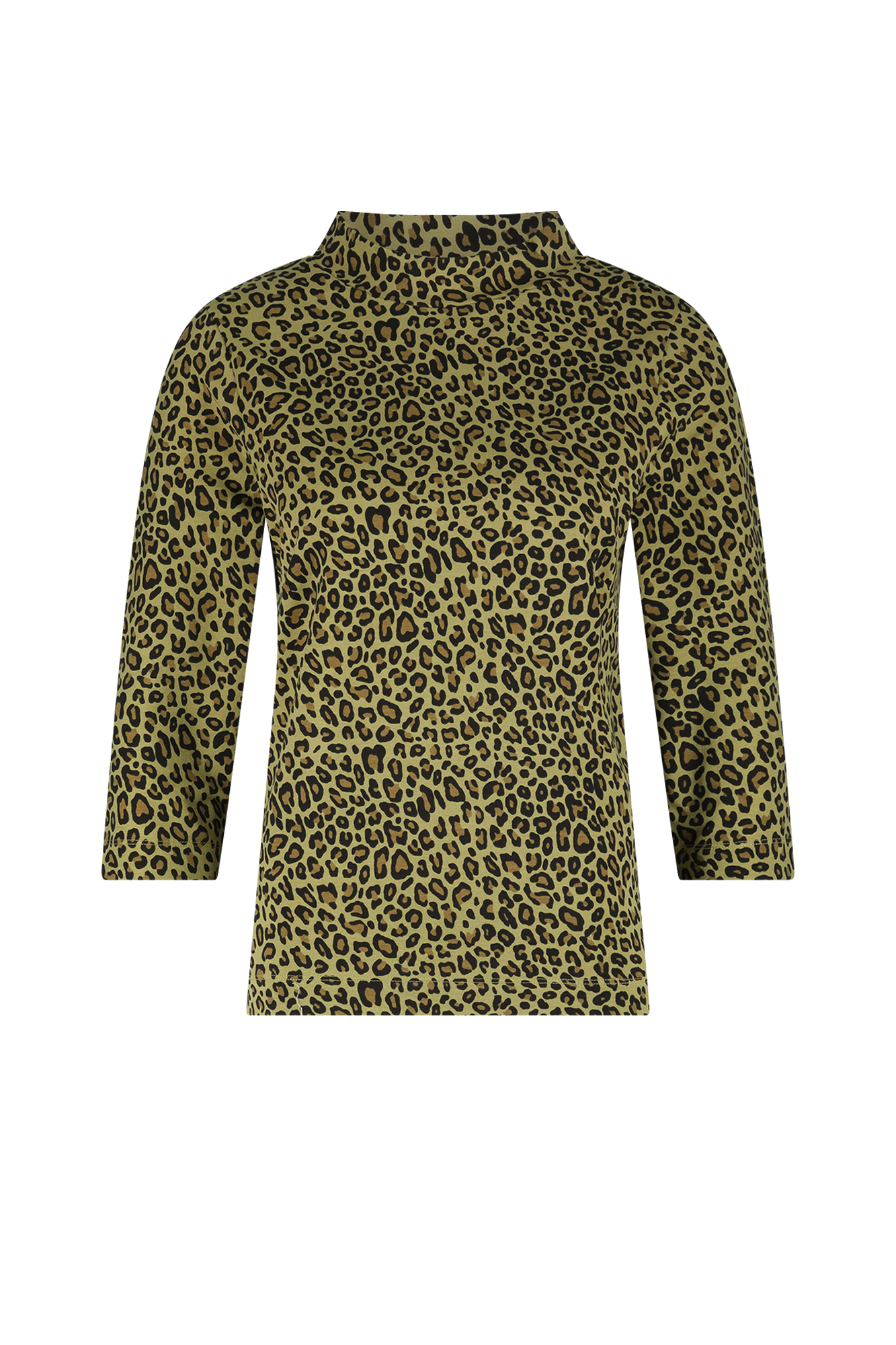 Noor Top Camel Print