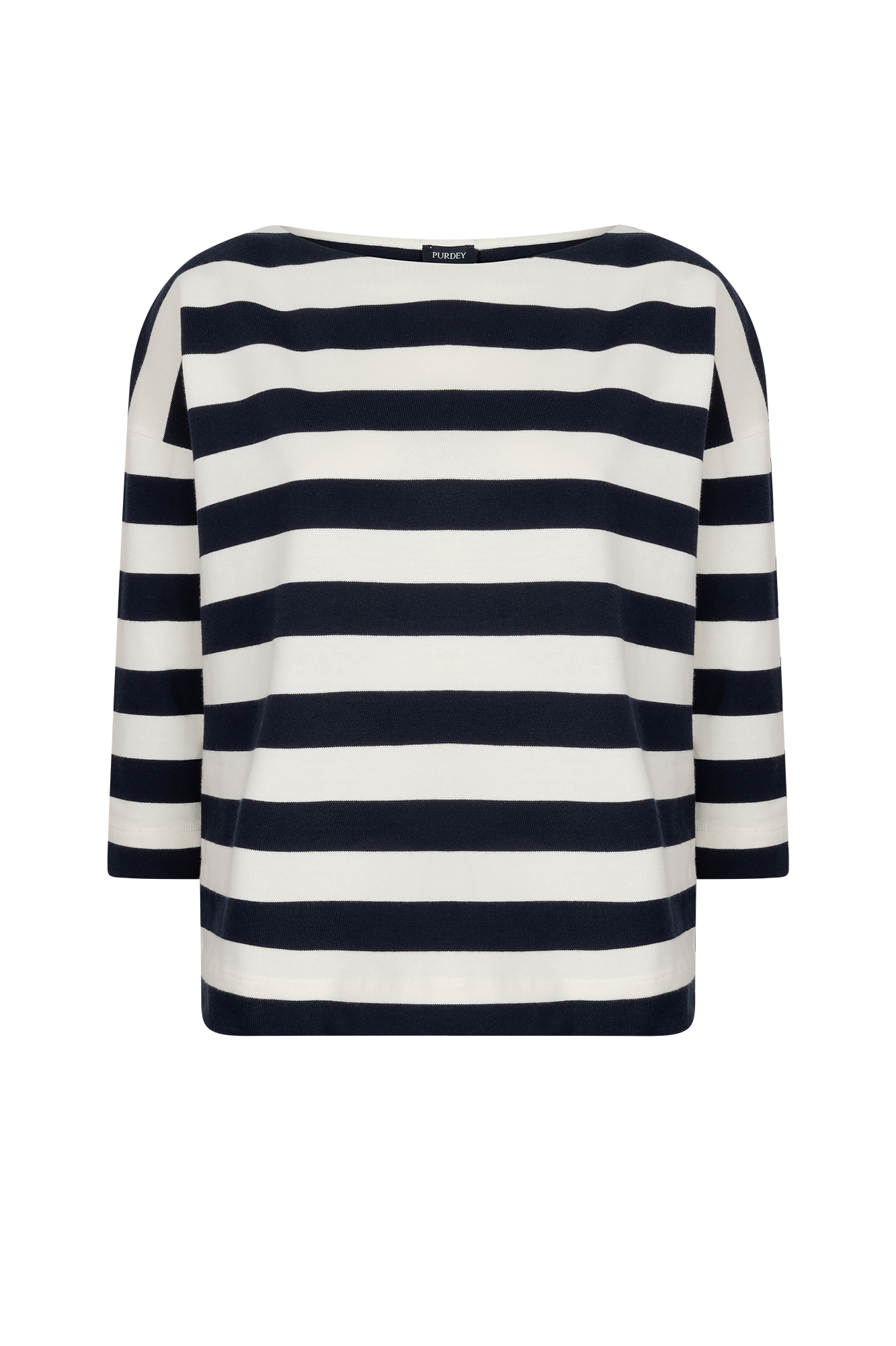 Layla Top Marine-navy Print