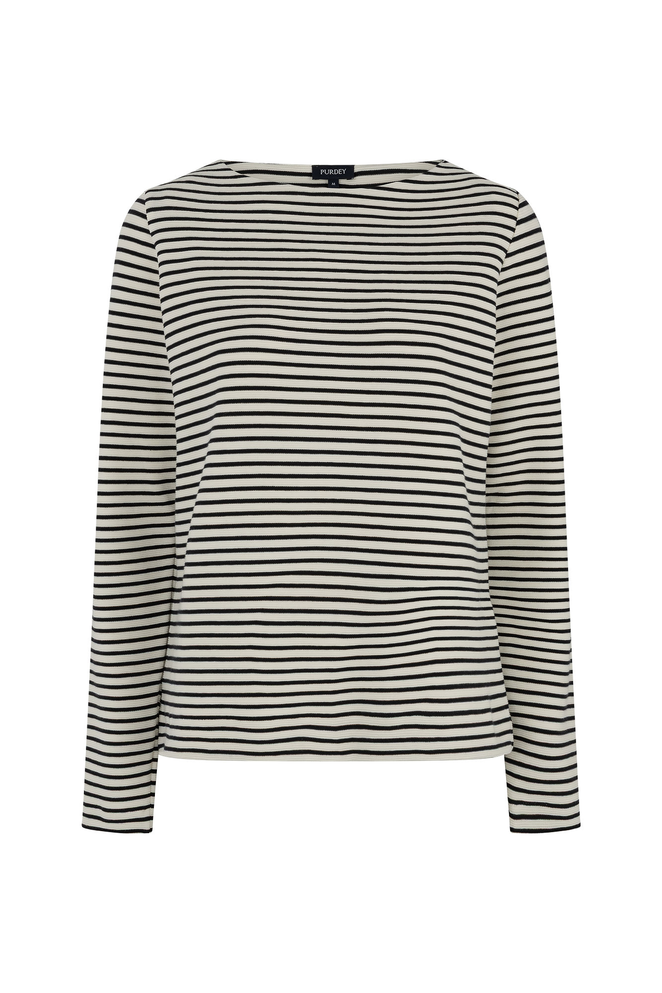 Lilian Top Marine-navy Print