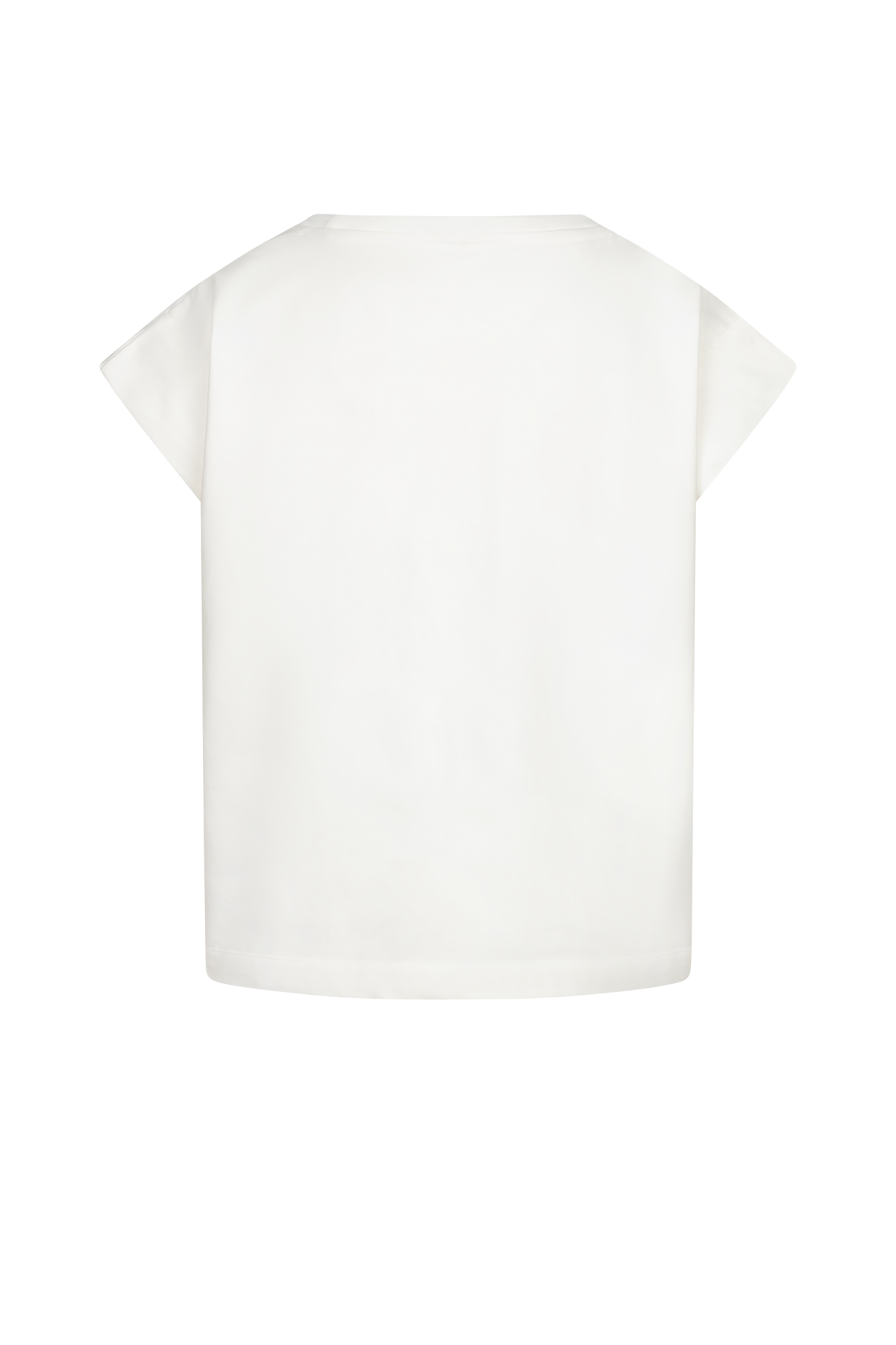 Olana Top Off-white Print