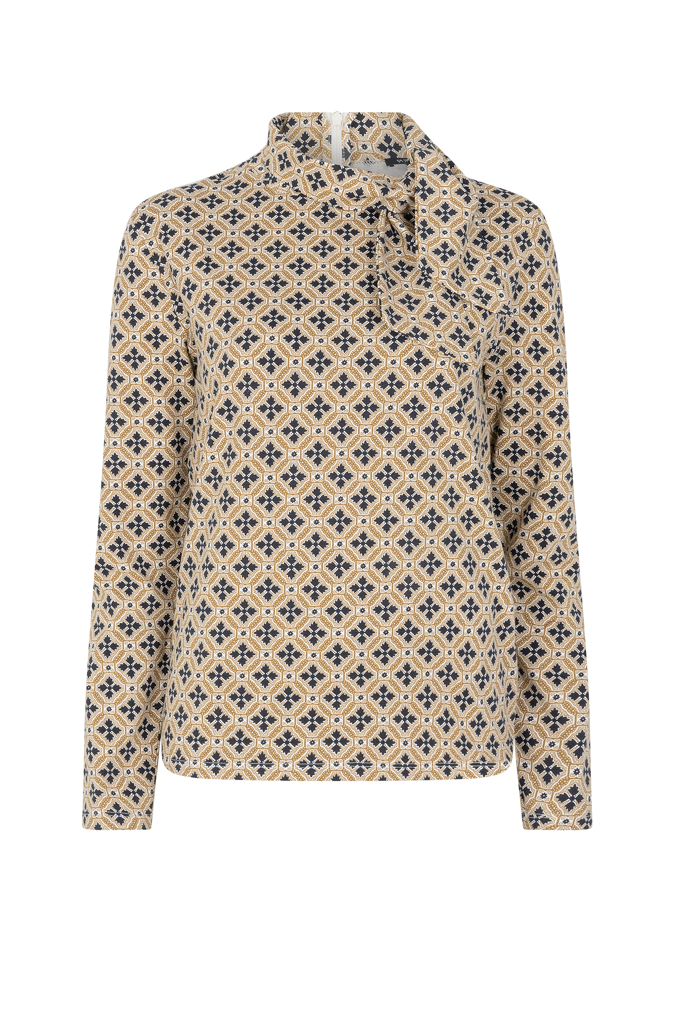 Philou Top Marine-navy Print