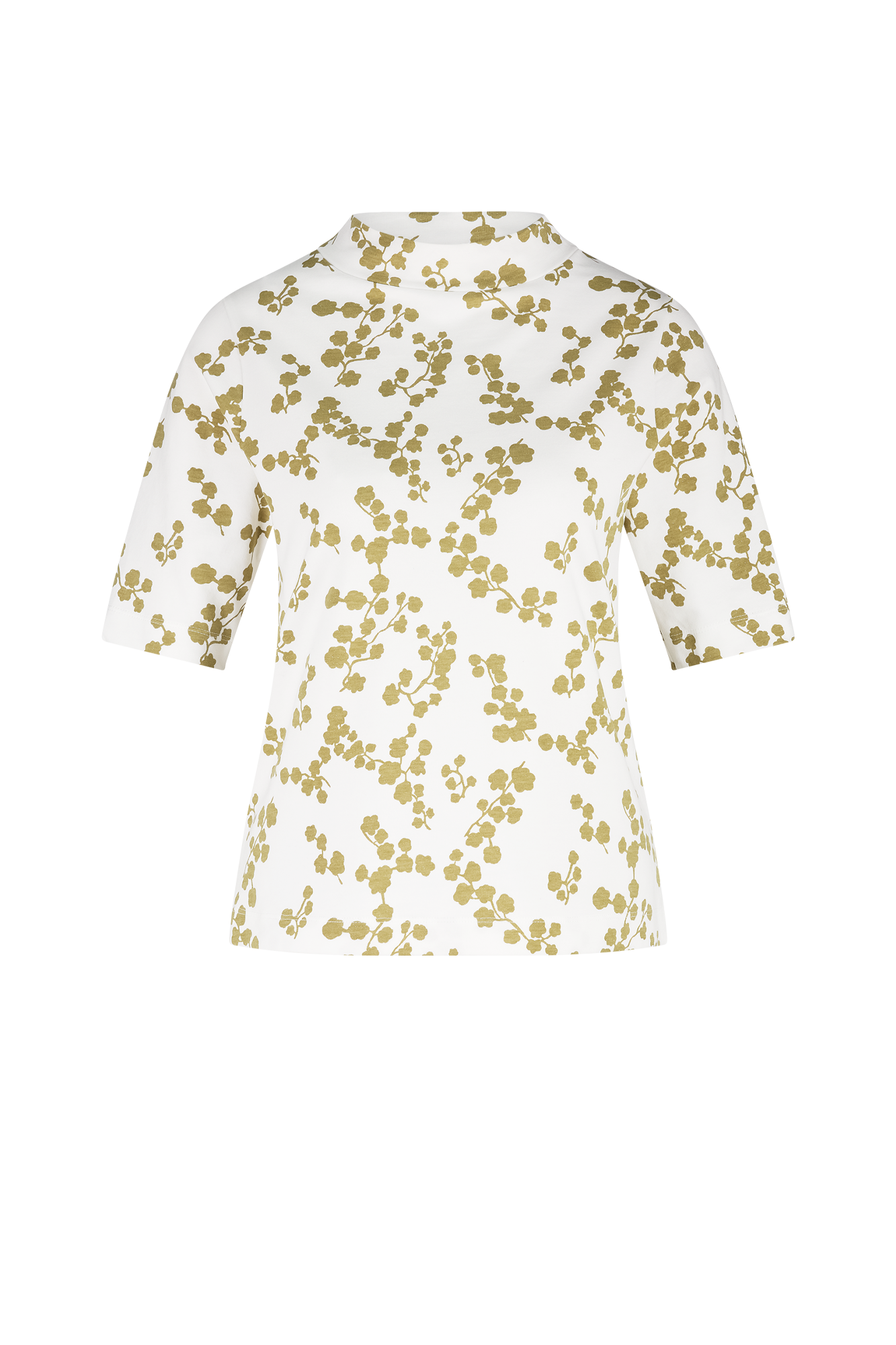 Bali Top Geel Print