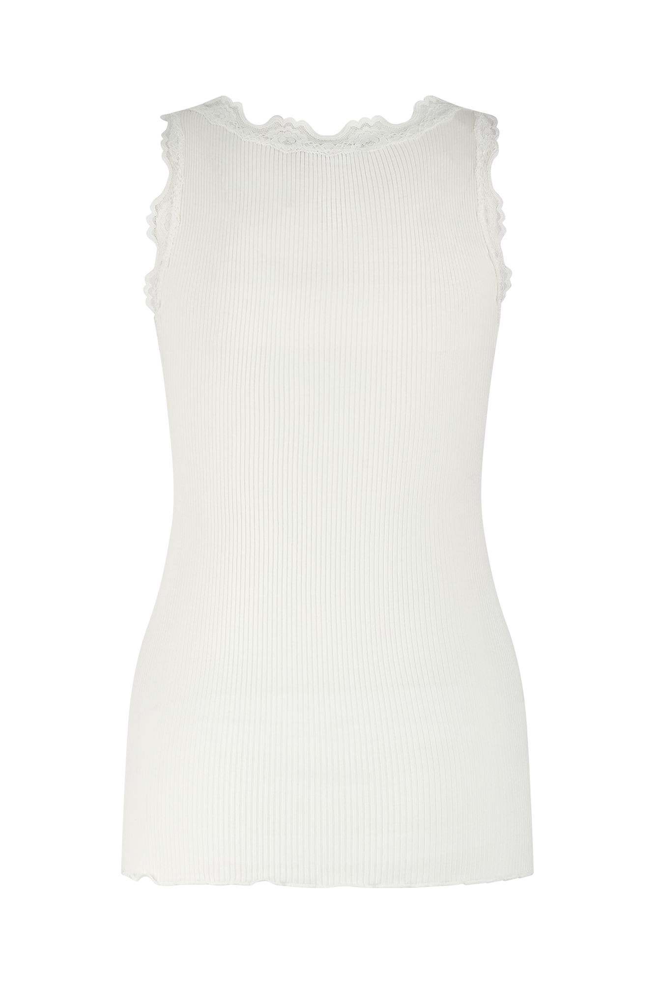 Babette SL U-neck Lace Off-white