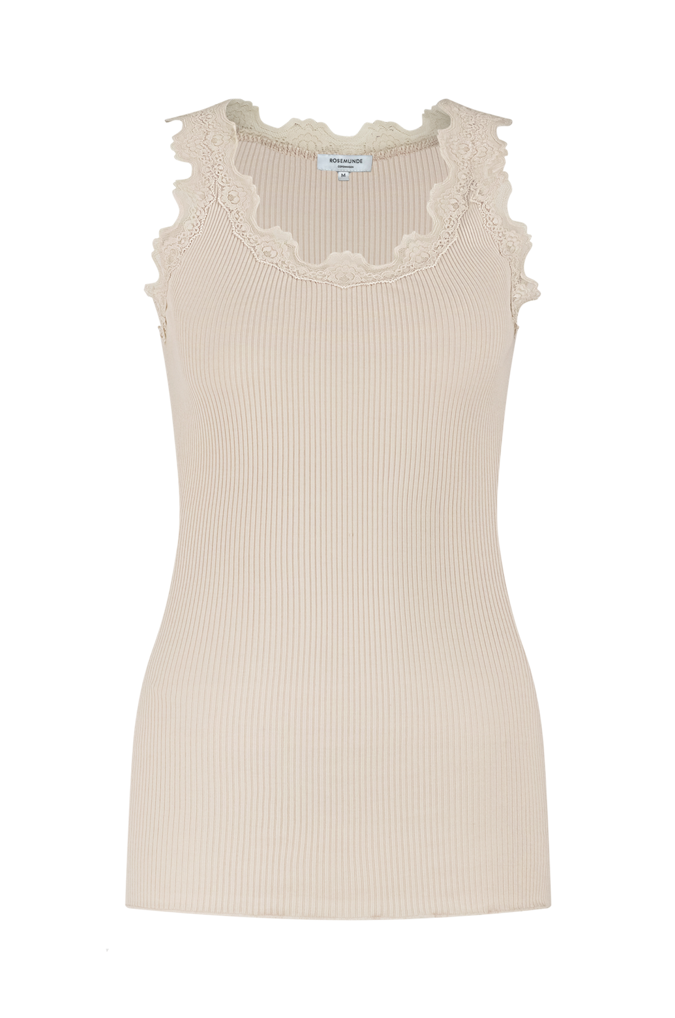 Babette SL U-neck Lace Zand