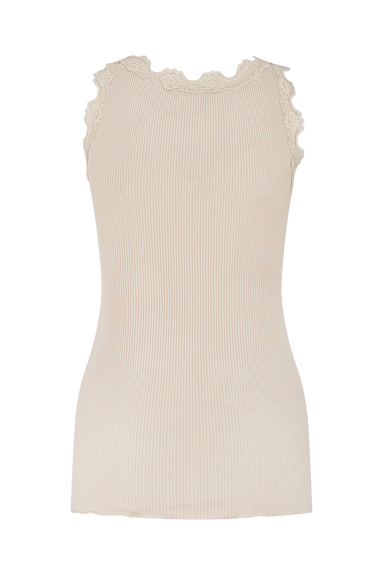 Babette SL U-neck Lace Zand