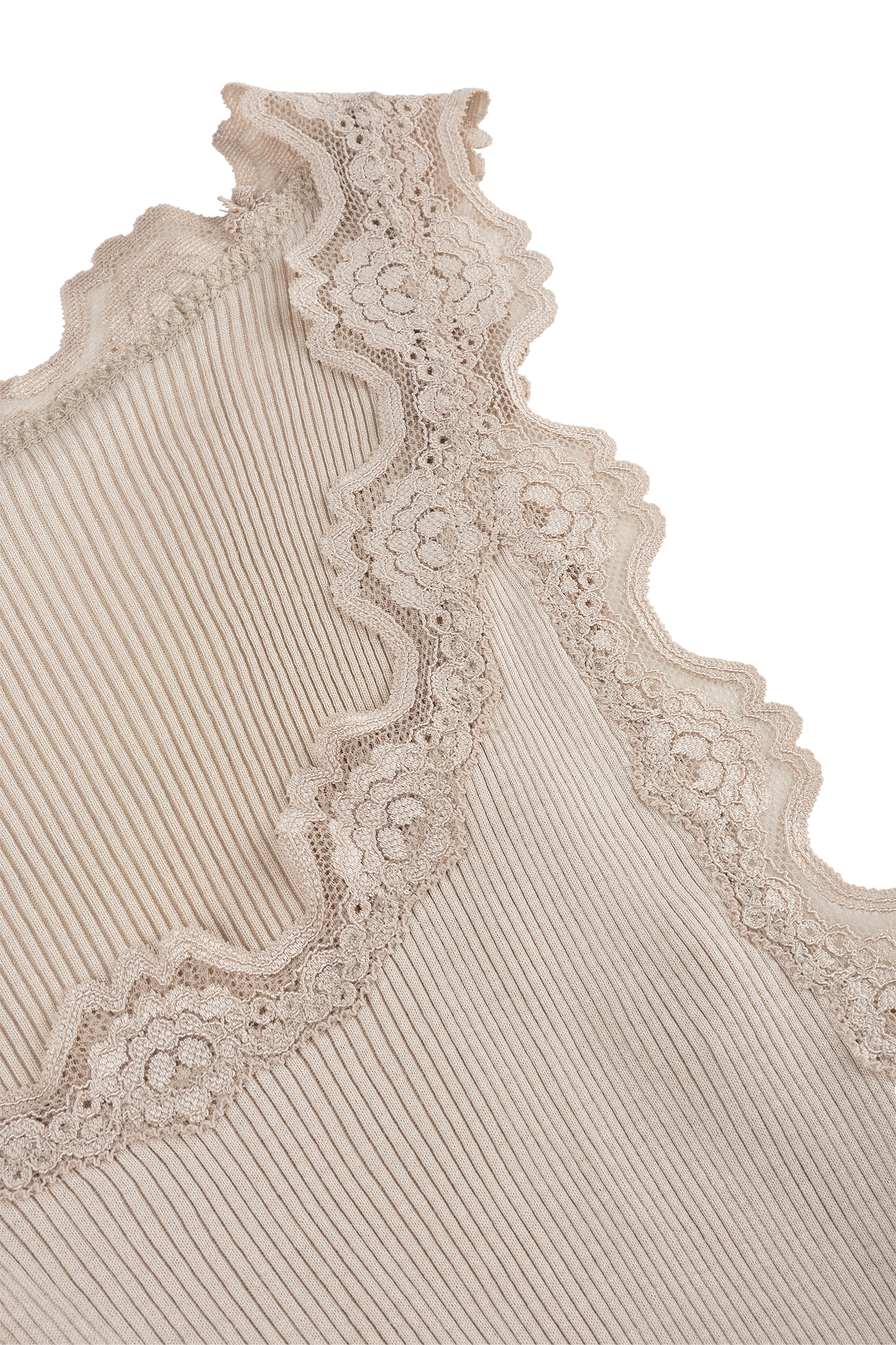 Babette SL U-neck Lace Sable