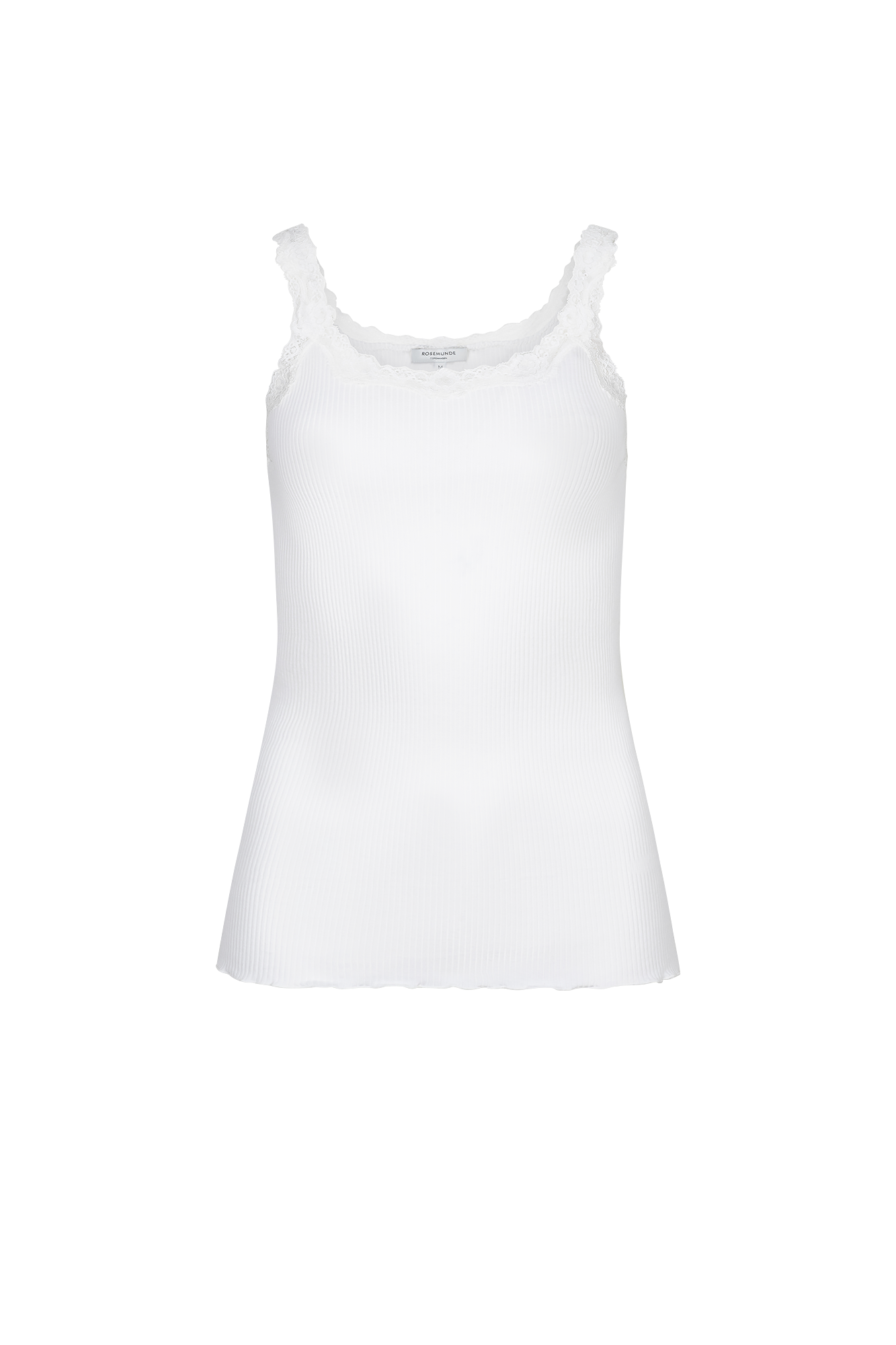 Babette Deep Back Top Wit