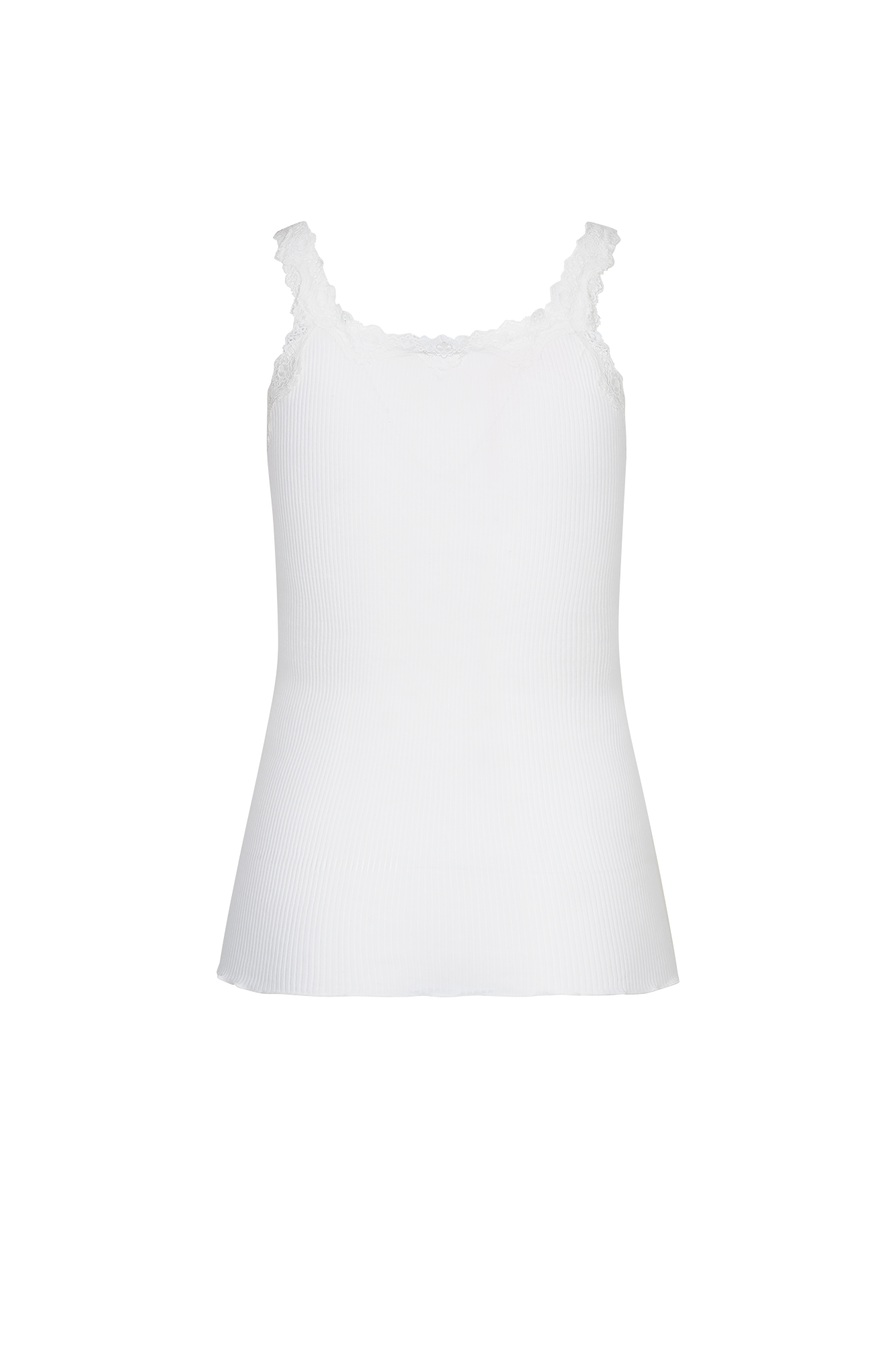 Babette Deep Back Top Wit