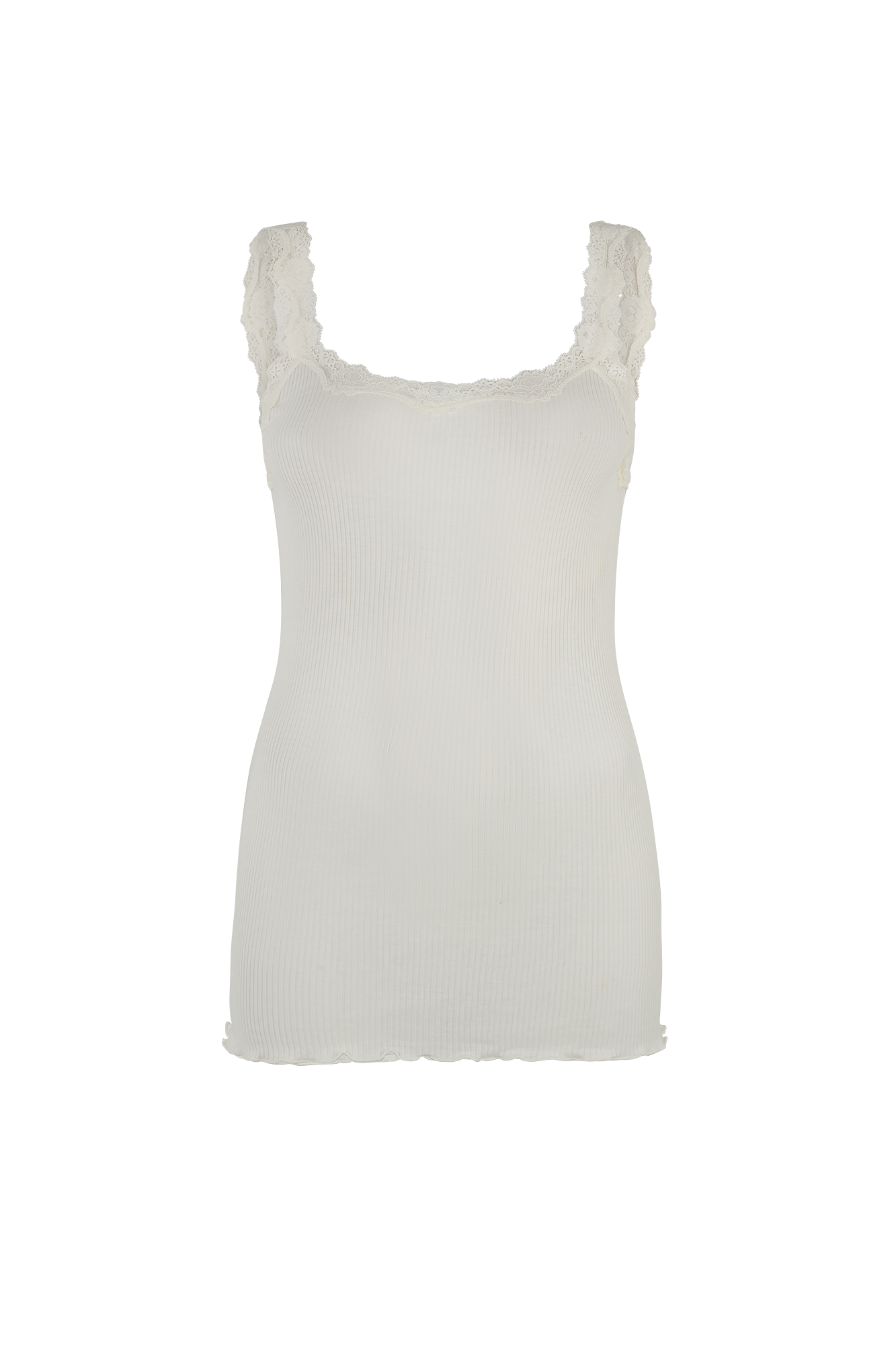 Babette Deep Back Top Ivoor