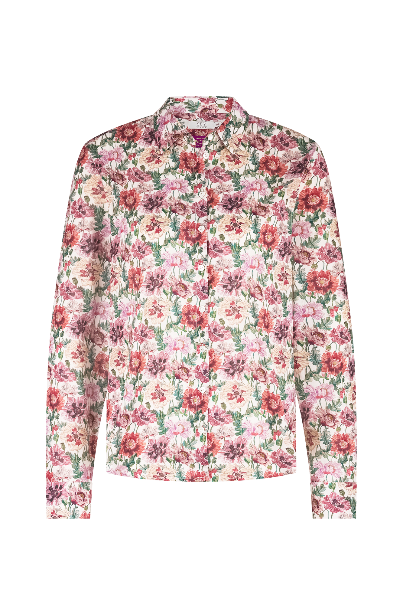 Otilla Blouse Roze Print