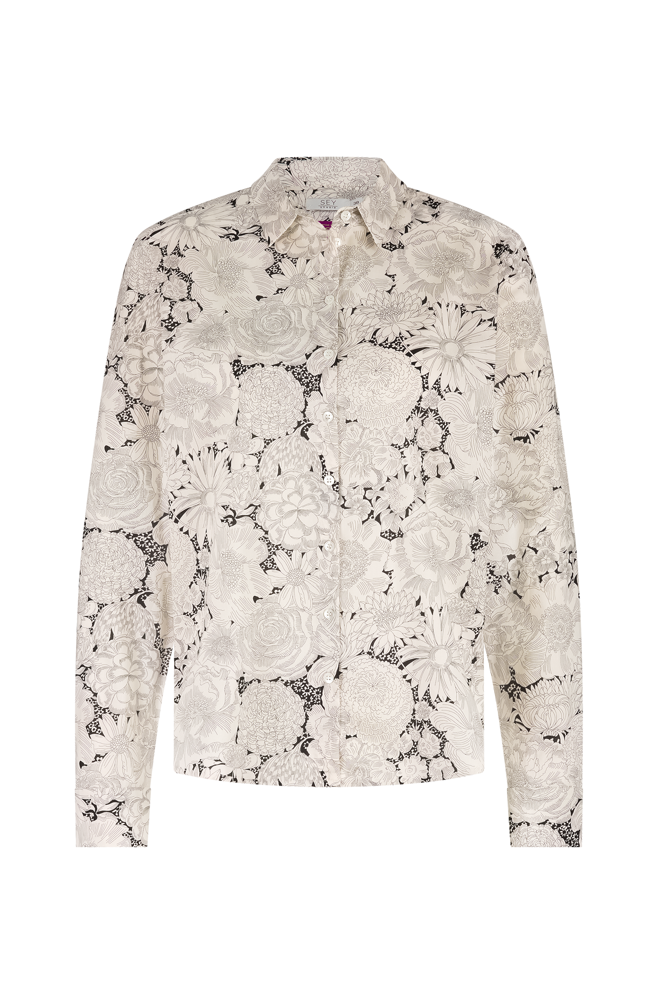 Otilla Blouse Off-white Print
