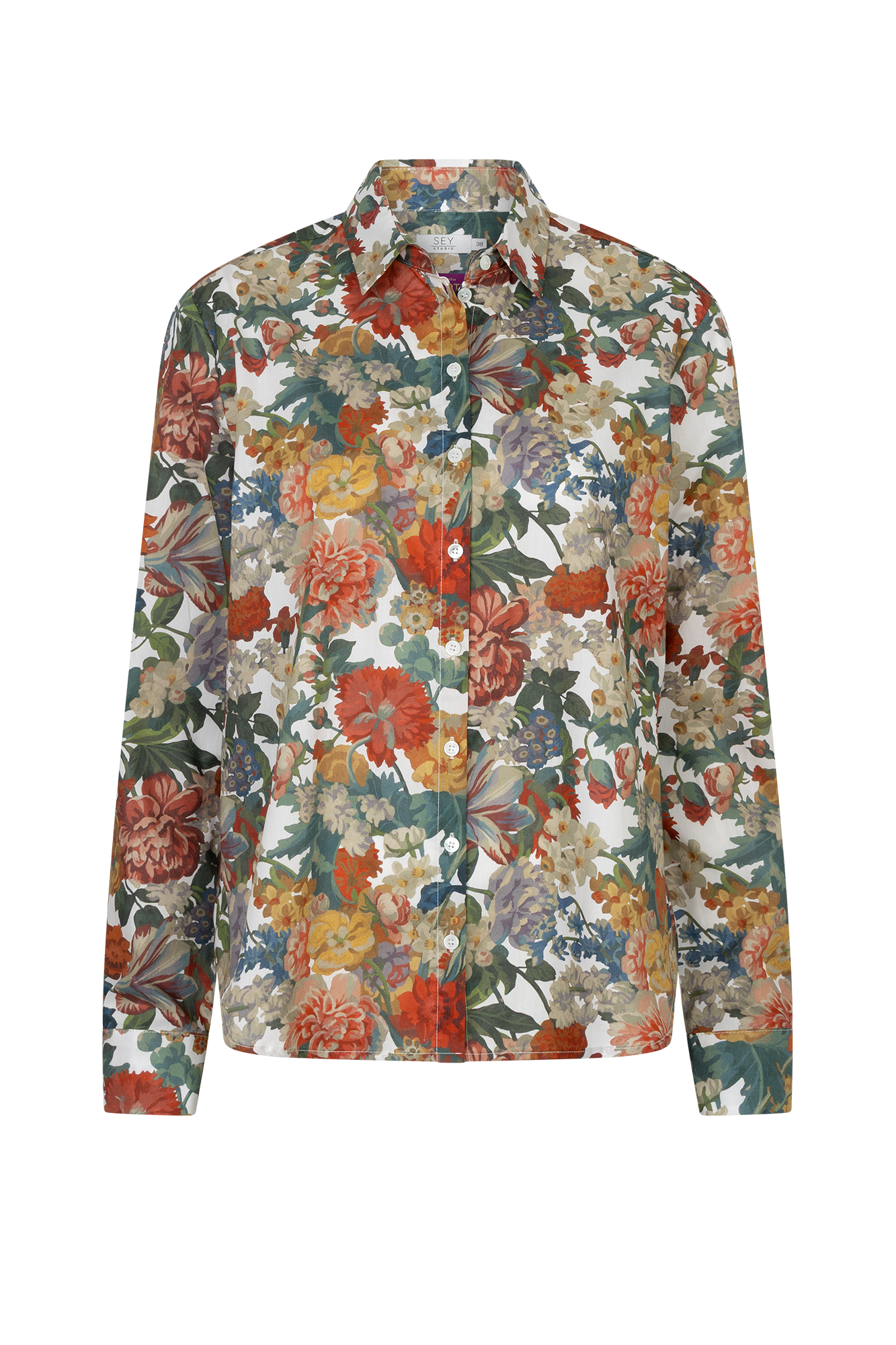 Otilla Blouse Off-white Print